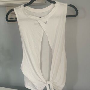 Women’s workout shirt , white, size medium